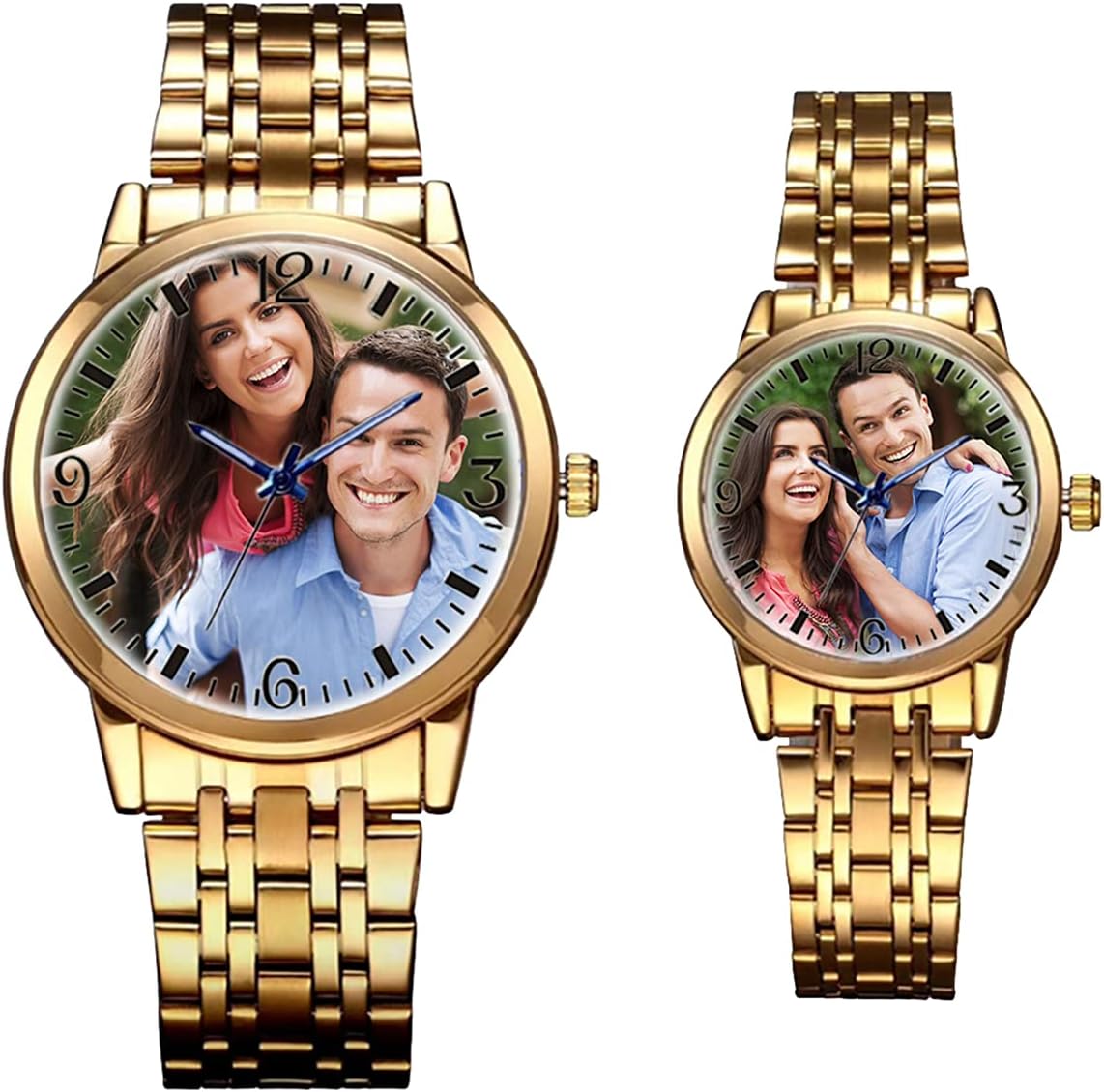 customised couple watch