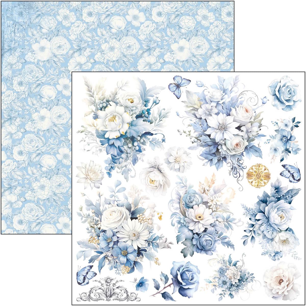 Ciao Bella Midnight Spell 6"x6" Fussy Cut Pad - Image 2