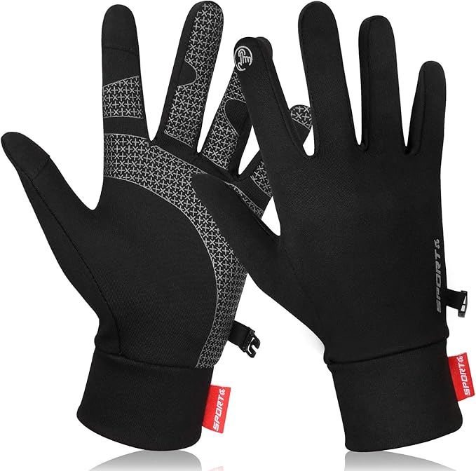 Amazon Yobenki 手袋 メンズ ランニンググローブ グローブ 薄手 スマホ手袋 スポーツグローブ 防寒手袋 アウトドアグローブ サイクリンググローブ 裏起毛 滑り止め加工 耐磨耗 吸湿 通気 通勤通学 自転車 登山 春秋冬用 グローブ 通販