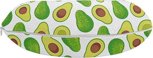 Miniatura 240 de Lunarable Teal Travel Pillow Neck Rest, Aquatic Fauna Theme Hand Drawn Style Various Starfish in Blue Shades, Memory Foam Traveling Accessory for