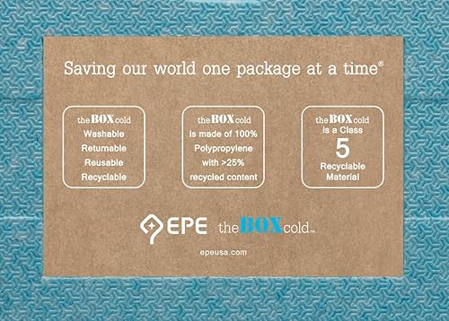 Miniatura 7 de Caja de envío fría aislada con enfriador de espuma, reutilizable, reciclable y multiusos, EPE USA theBOXcold