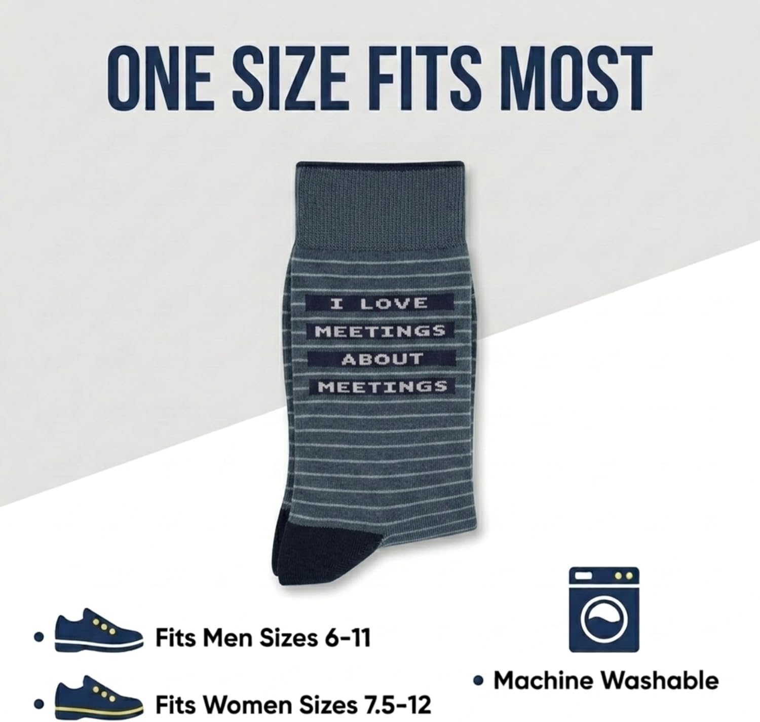 FUNATIC Funny and Crazy Socks with Sayings - Novelty Gifts for Men, Women, Teens
