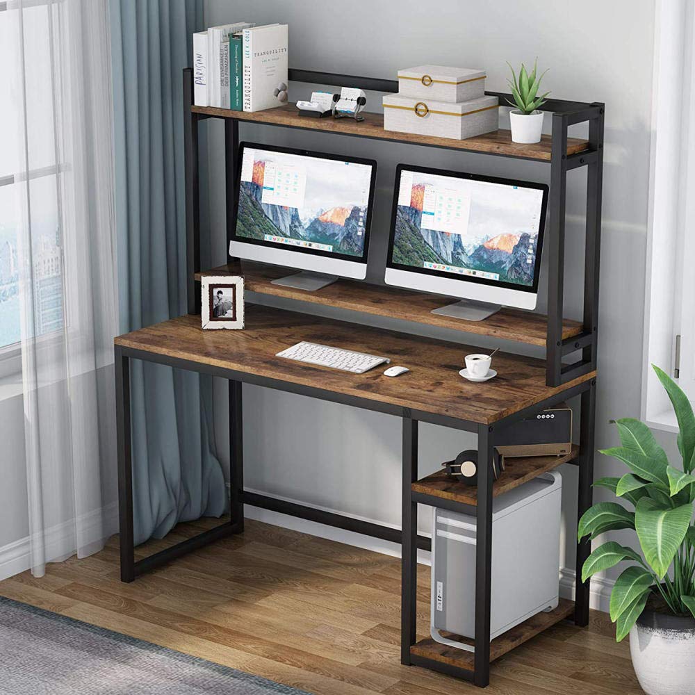 Buy ZOULME Computer Workstations Laptop Desk with Storage