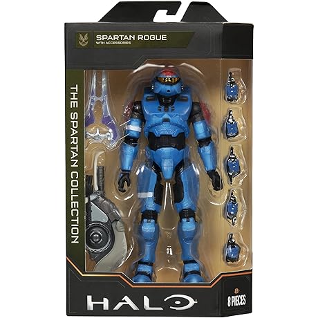 HALO The Spartan Collection Series 5 Spartan Rogue Action Figure with Accessories