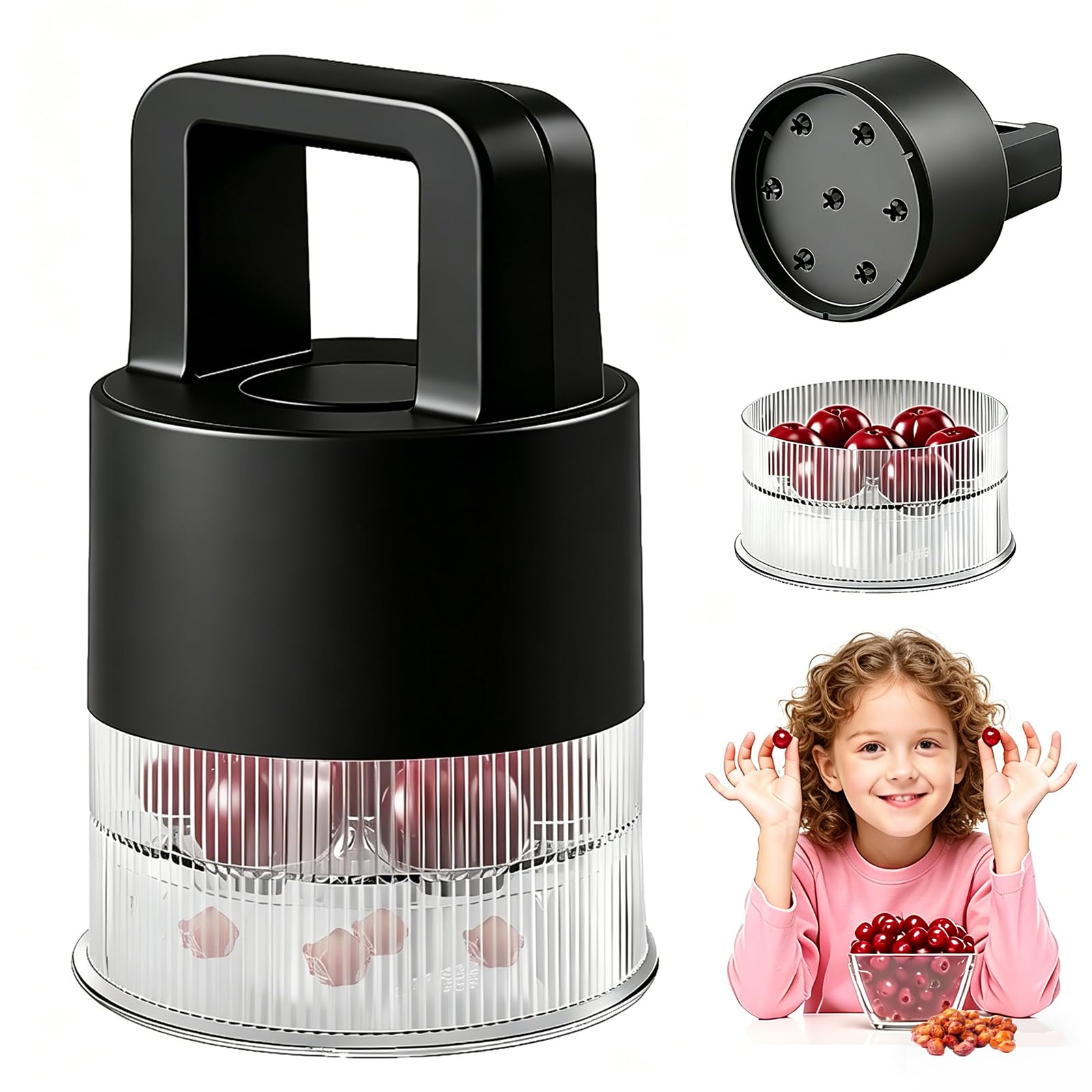 Tenlary 7-in-1 Cherry Pitter