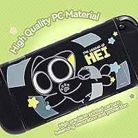 Vista 4 de GeekShare Funda protectora completa compatible con Switch 2, carcasa de PC rígida diseñada para la consola de juegos Switch 2025 y controladores Joy