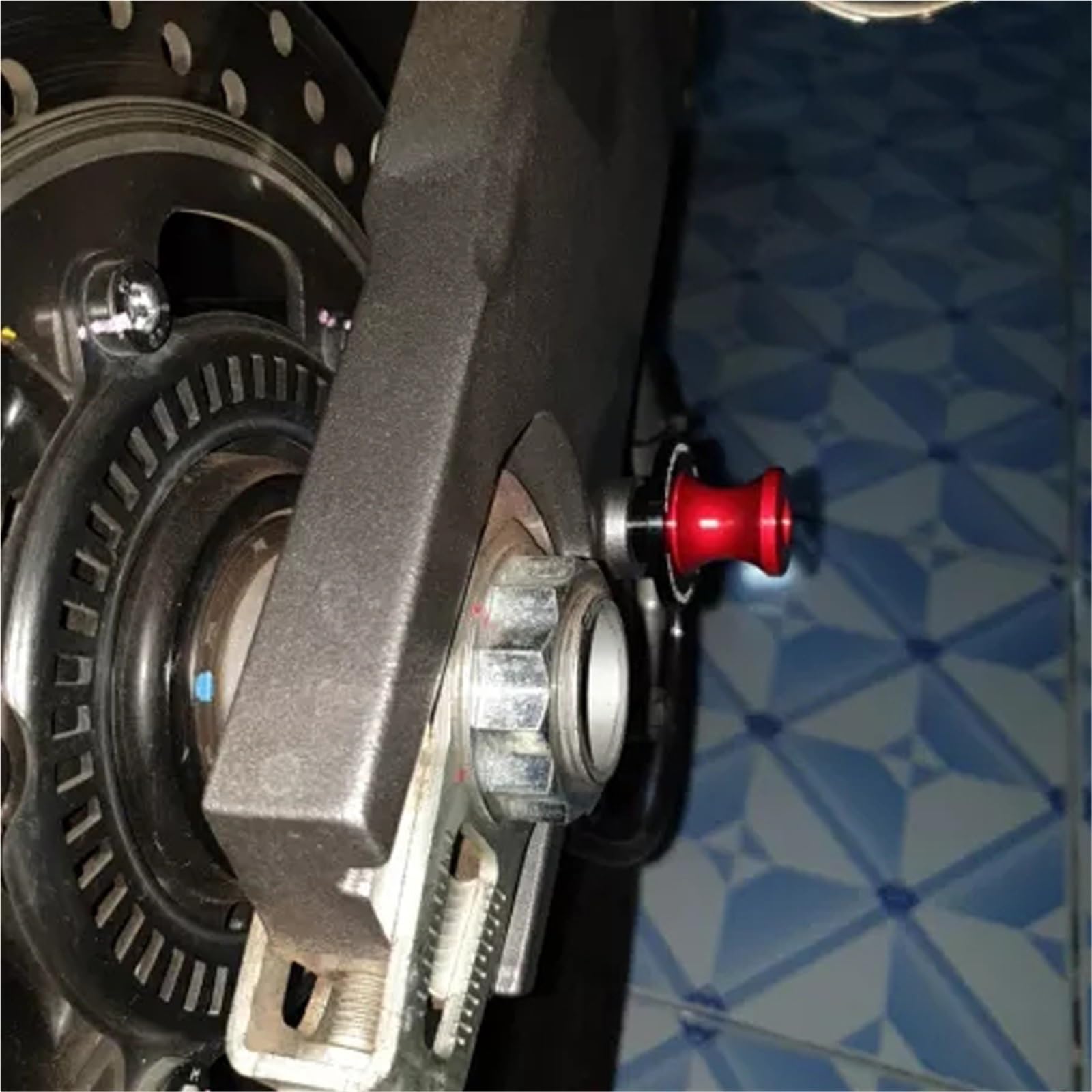 For Triumph Street Triple 765 RS SR 765RS 765R Street Triple 675 Trident 660 CNC Moto Bras Oscillant Bobines Curseurs Support Vis(Gold-765)