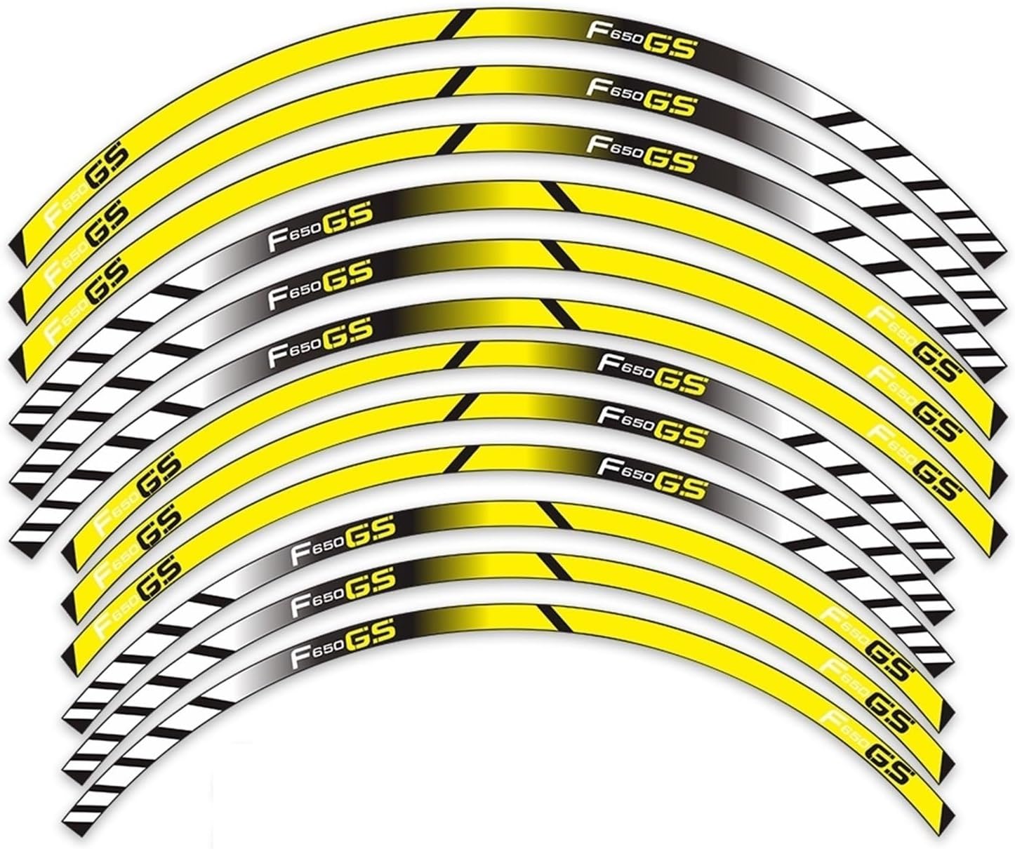 for F650 GS for F 650 GS for F650GS for F 650GS Wheel Motorcycle Decal Decorative Stripe(2)