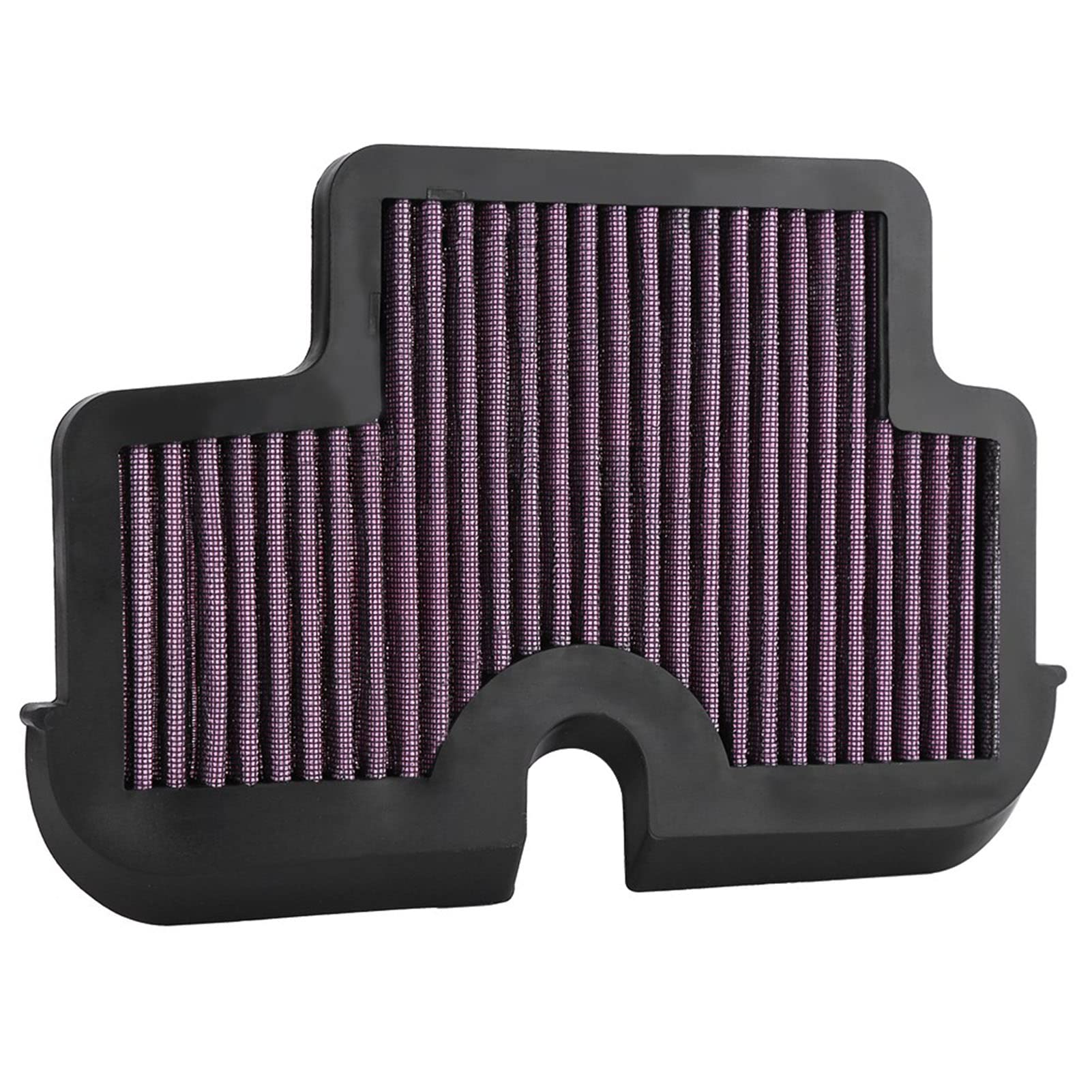 Filtro Aria Moto, Filtro Aspirazione Filtro Aria Moto Ad Alto Flusso, Adatto Per ER6F ER6N 2009‑2011, 225 x 190 x 10 mm