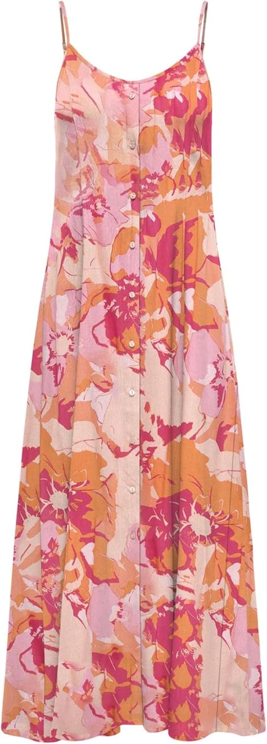 Estilo Sólido Elegante Vestido Largo ONLY Onlnova Life Vis Gigi
