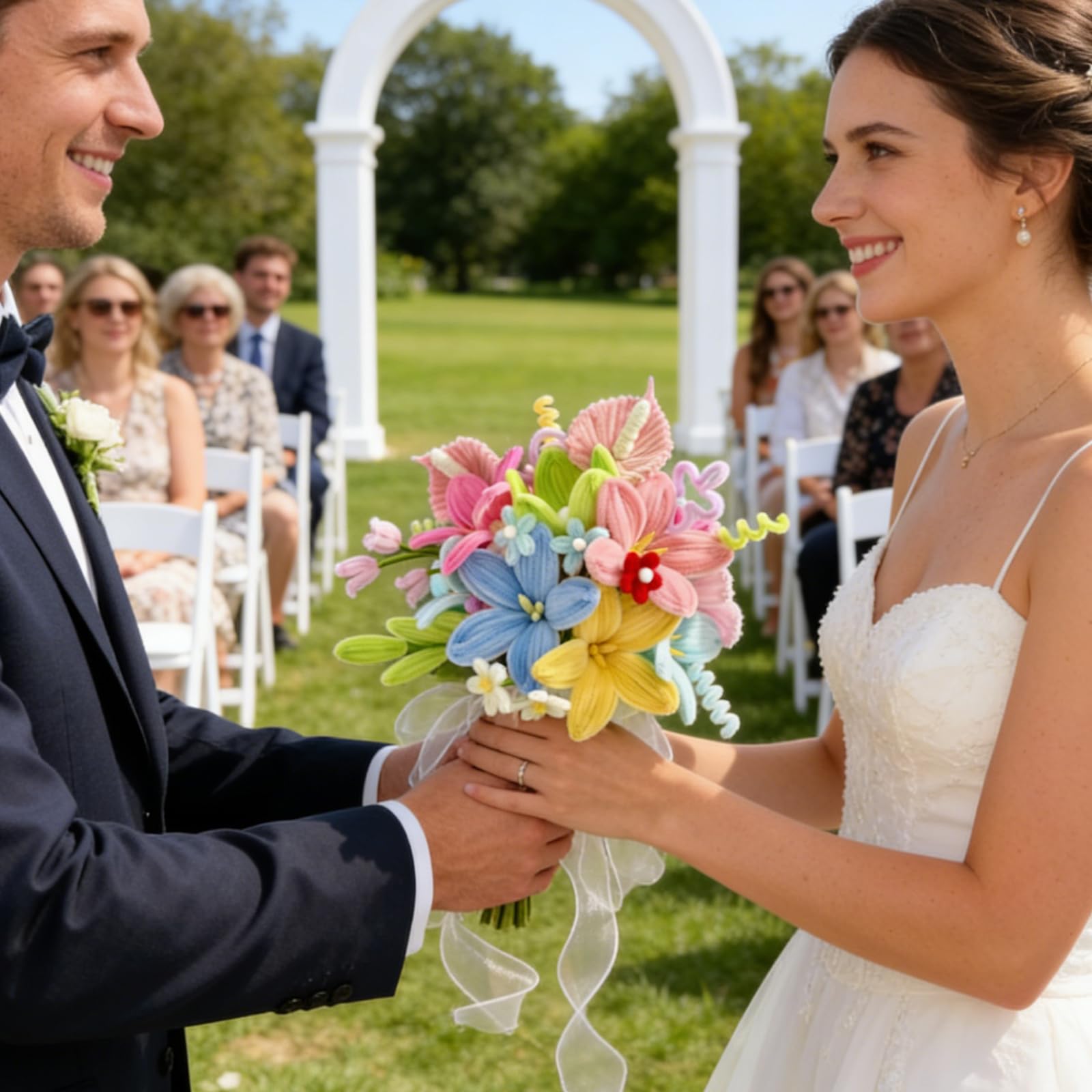 Set di 500 pulitrici per pipe, bouquet, per fai da te, fiori e decorazioni