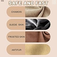 Vista 8 de Fydun 2-Pack Snow Boot Suede Shoe Crepe Suede Matte Shoe Wide Range of Uses