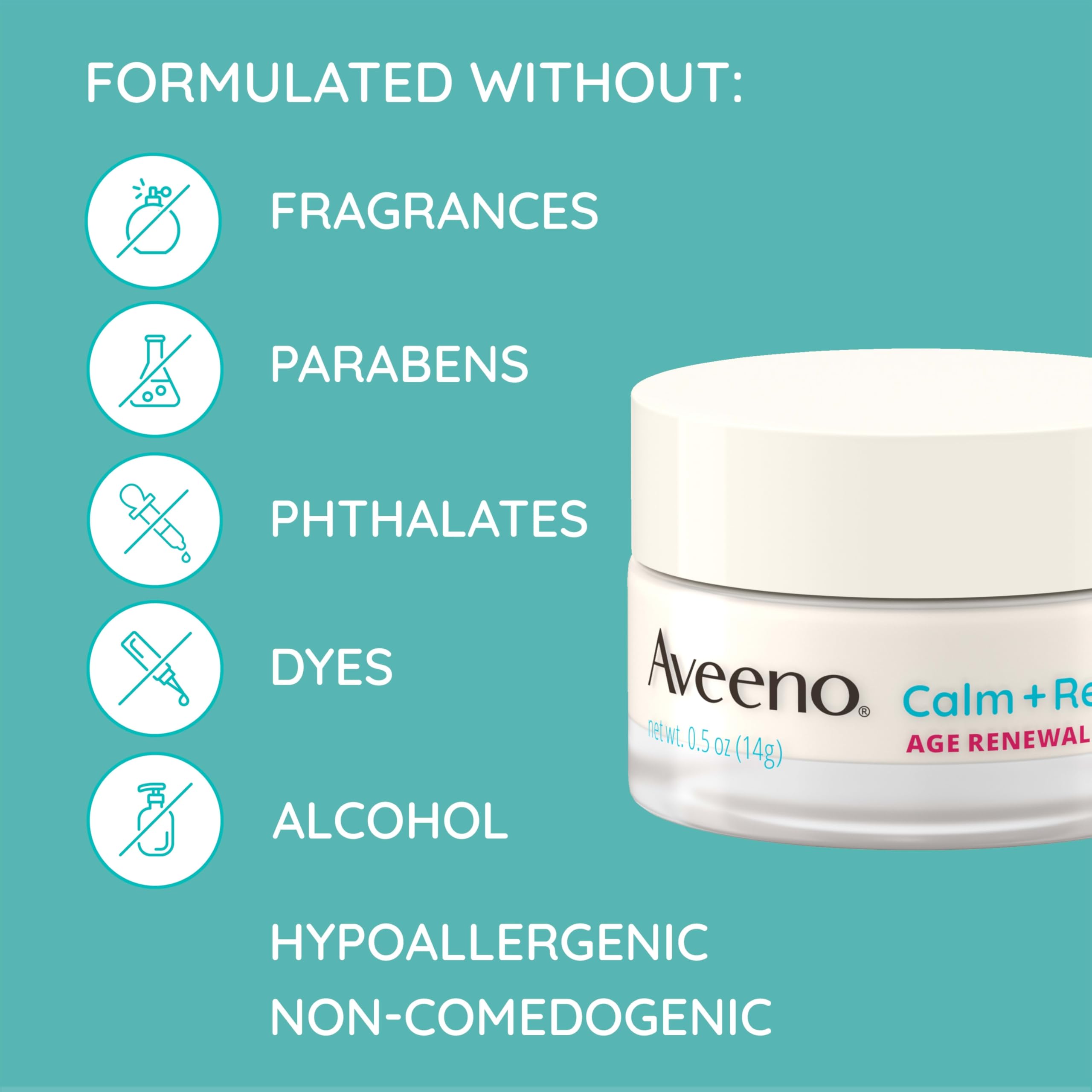 Aveeno Calm + Restore Age Renewal Anti-Aging Eye Gel