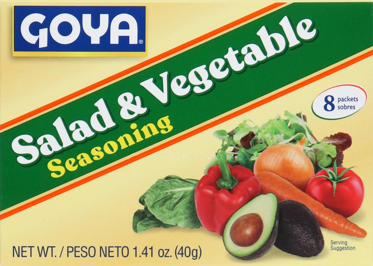 Sazonador para Ensaladas y Vegetales Goya Foods, 1.41 Onzas