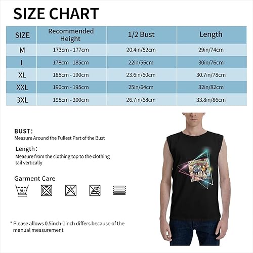 Miniatura 7 de Mens Muscle Quick Dry Tank Tops Sleeveless Shirt Undershirt for Gym Runing