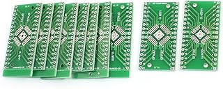 uxcell 10pcs Surface Mounted Devices QFN32 QFP32 0.8mm 0.65mm DIP32 PCB Adapter Converter Plates