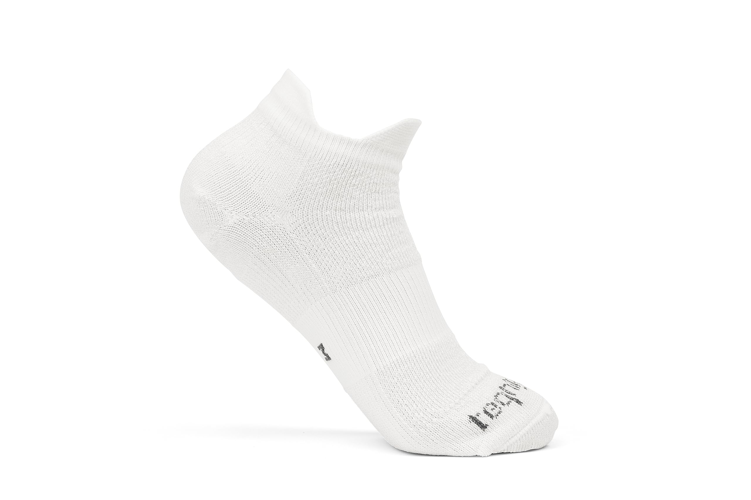 Teqnigrip NEW Low Cut Grip Socks | Advanced Anti-Slip Grip Technology | Enhance Performance in Professional & Amateur Sports (US, Alpha, Large, Regular, Regular, White)