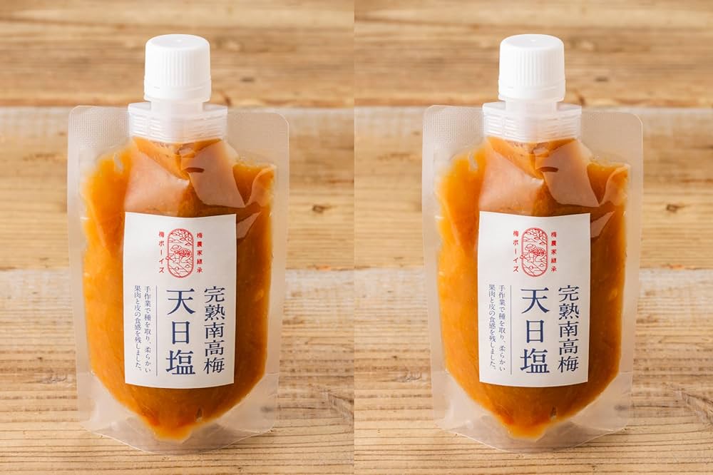 Amazon | 梅ボーイズ【無添加/紀州南高梅】天日塩だけで漬けた