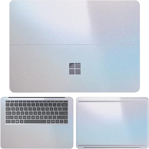 Vista 52 de SopiGuard Adhesivo para Microsoft Surface Laptop Studio 2021, envoltura de vinilo de borde a borde, incluye parte superior, teclado, paneles