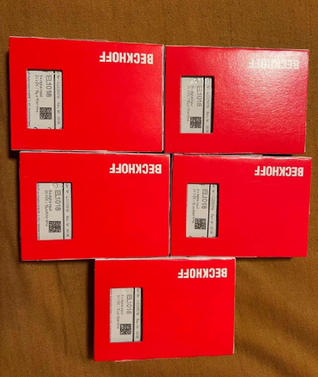 EL1018(2 Pcs) Remaining unutilized Spare Parts for Projects