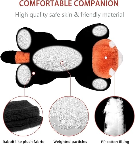 Miniatura 182 de Niuniu Daddy - Peluche con peso de perezoso para la ansiedad, almohada grande de 20 pulgadas para niños y adultos, juguete tierno como regalo