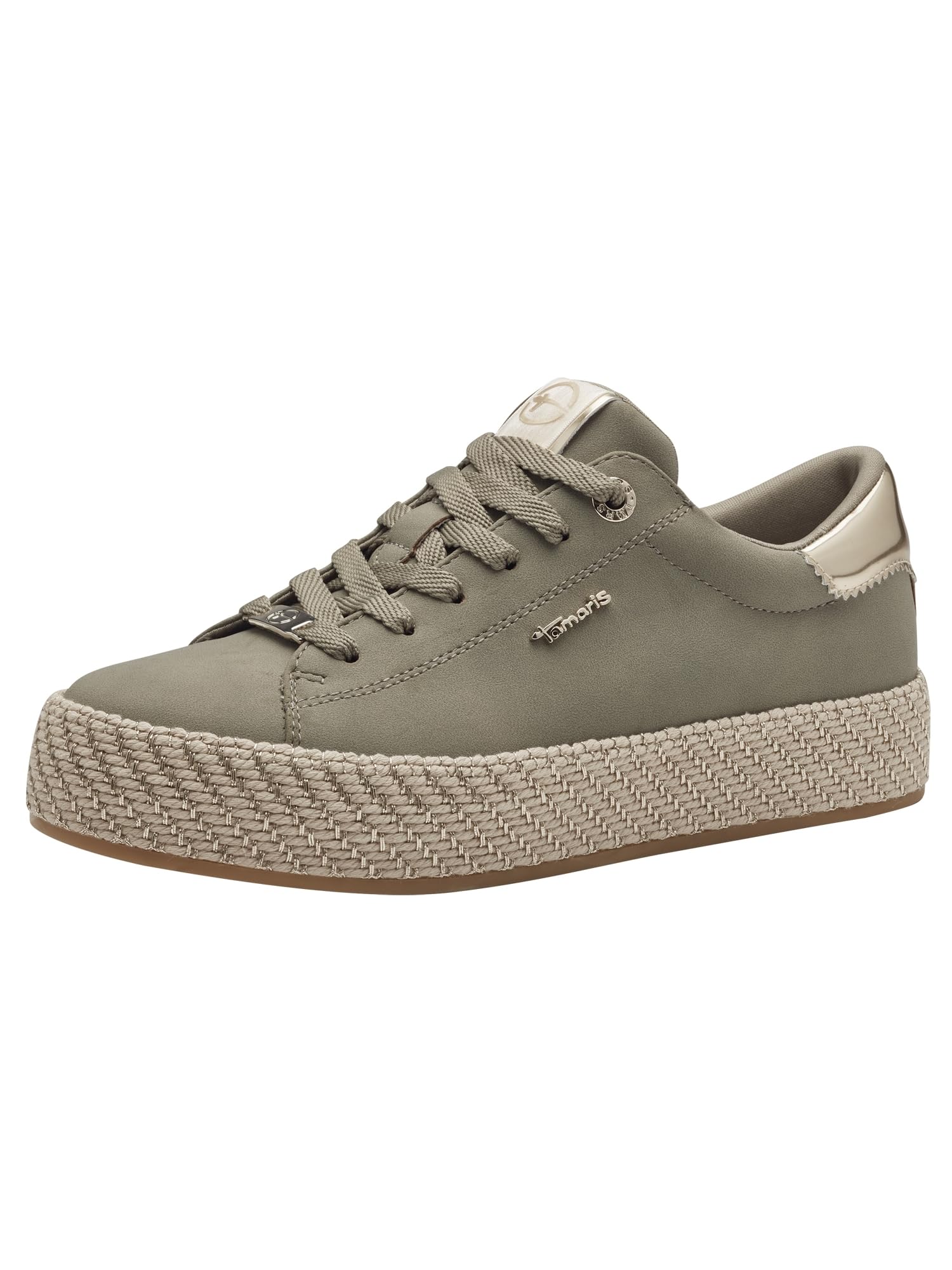 Tamaris Women Sneaker Low green 4 UK