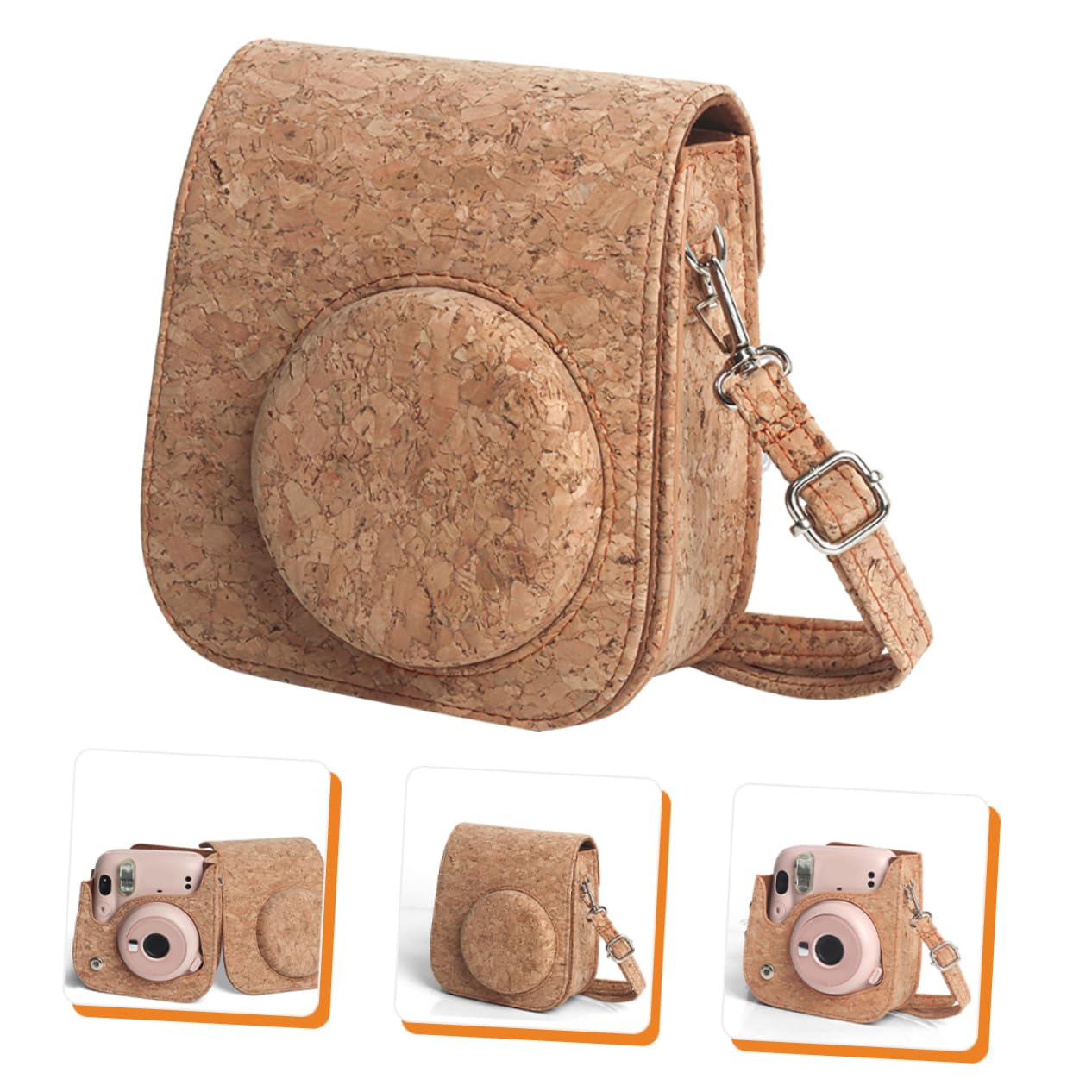 DOITOOL 3pezzi Protettiva Per Fotocamera Istantanea Tracolla Custodia Accessori Fotografici