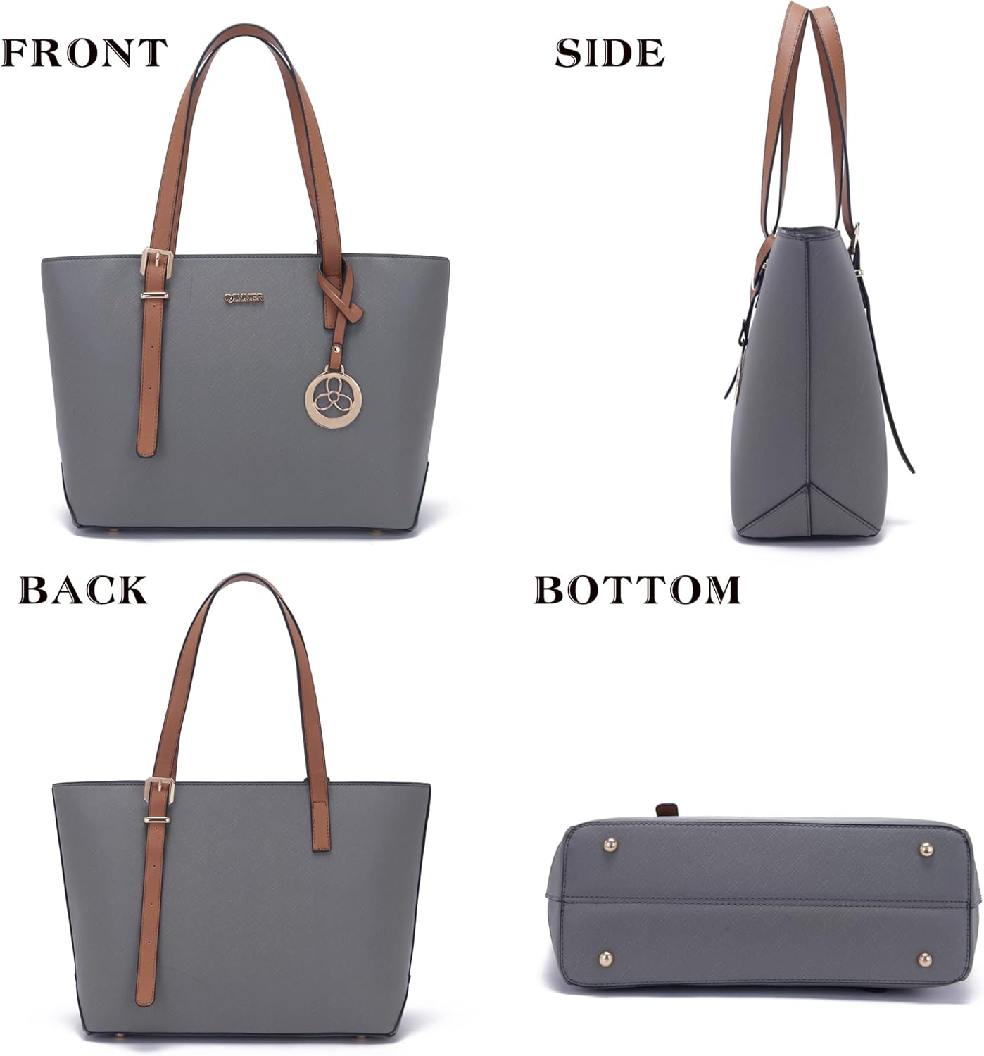 Purses And Wallets Set For Women Work Tote Satchel Handbags Shoulder Bag Top Handle Totes Purse With Matching Wallet - Image 3