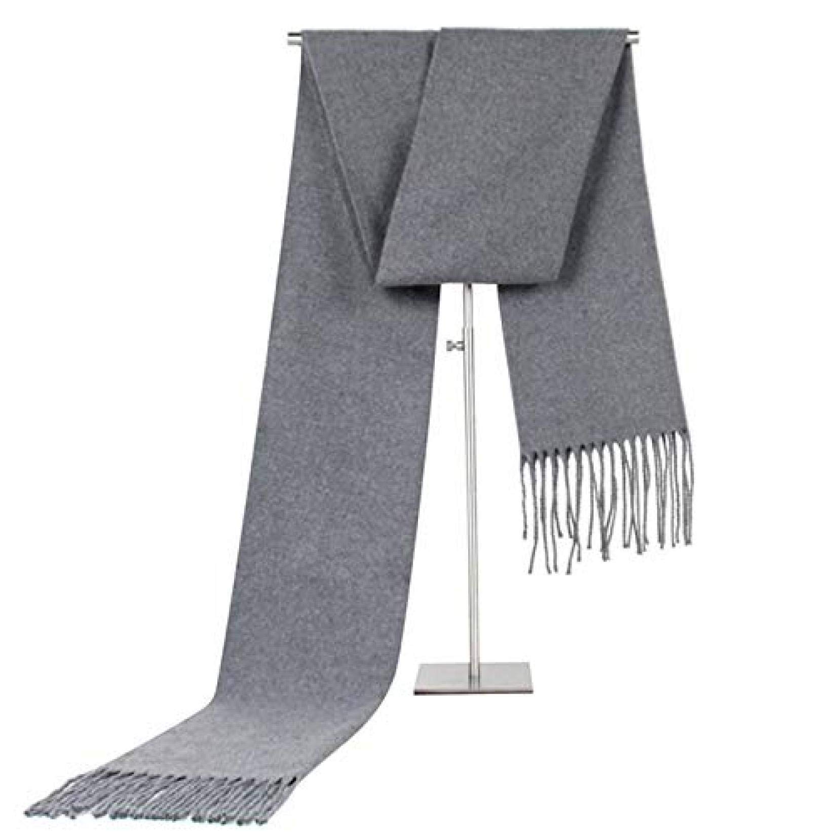 Sciarpa per Donna Uomo, Morbido Scialle Avvolge Sciarpe Calde di Lana E Scialle, Sciarpe Autunno Inverno Tinta Unita, C