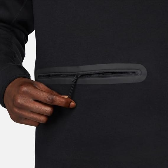 Nike FB7998-010 Tech Fleece Sweatshirt Men's Black/Black Size S