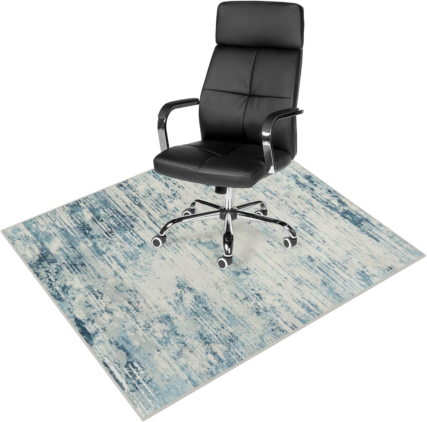 Amazon.com : Anidaroel 48"x60" Abstract Office Chair Mat for Hardwood ...