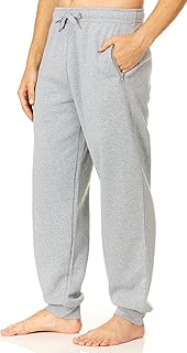 Sponsored Ad - UNIQUE STYLES ASFOOR Mens Baggy Sweatpants with Pockets, Fleece Sweat Pants Black, Grey Sweatpants Men