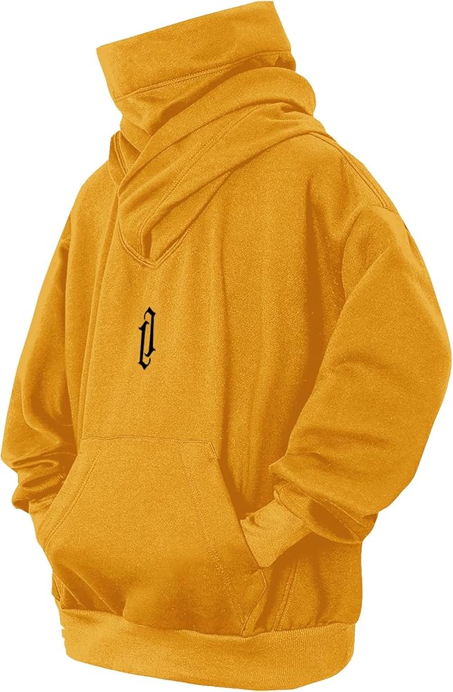 Amazon.co.jp: [Eocicvvi] パーカー メンズ タートルネック フード付き