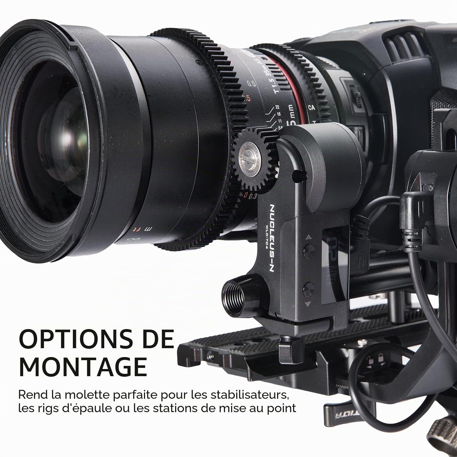 TILTA WLC-T04 Nucleus-Nano Nucleus N Wireless Lens Control System Follow Focus Compatible Crane 1 2 Plus Ronin S TILTA Camera Cage DSLR sans Fil Objectif Suivre Focus