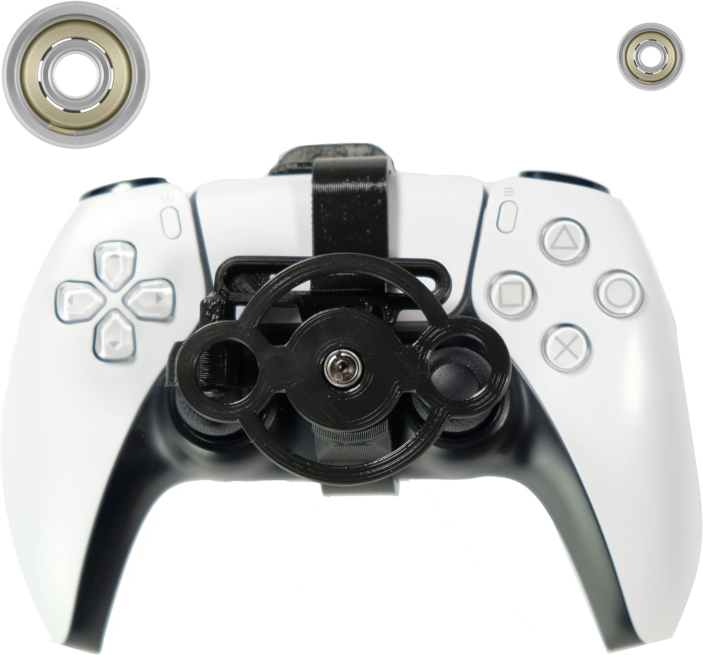 DeadEyeVR PS5 Mini Wheel Steering Add on Replacement Accessory For Racing Games