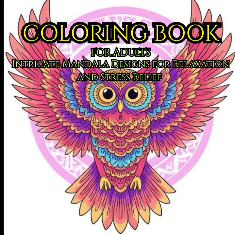 Serene Nature – Adult Coloring Book for Stress Relief and Creativity: Stress Relief and Relaxation through Nature-Inspired Coloring