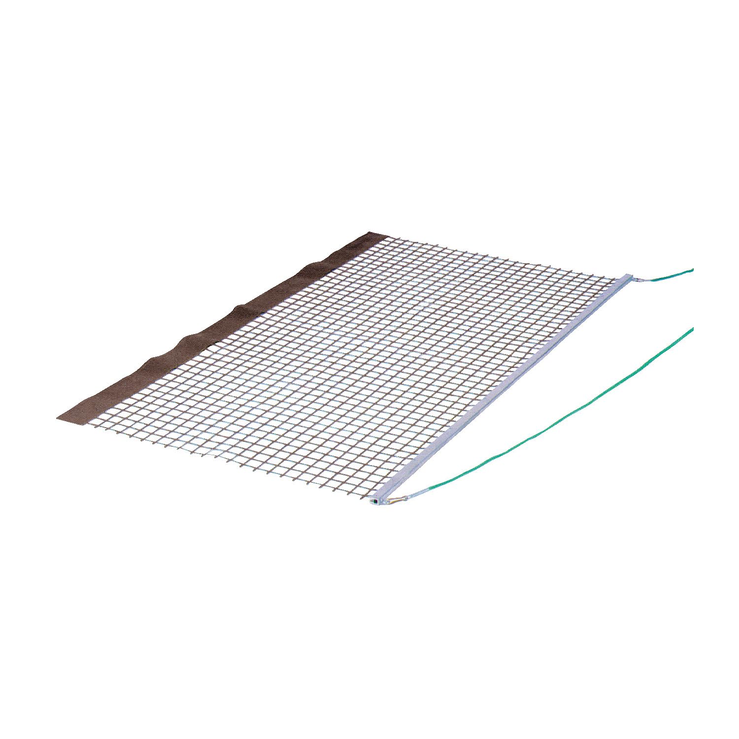 Sport-Thieme Tennis Schleppnetz Alu | Zum Abziehen von Tennisplätzen | Aluminium Schiene, PVC beschichtetes Netz, inkl. Zugschnur | Arbeitsbreite: 200 cm, Netztiefe: 115 cm