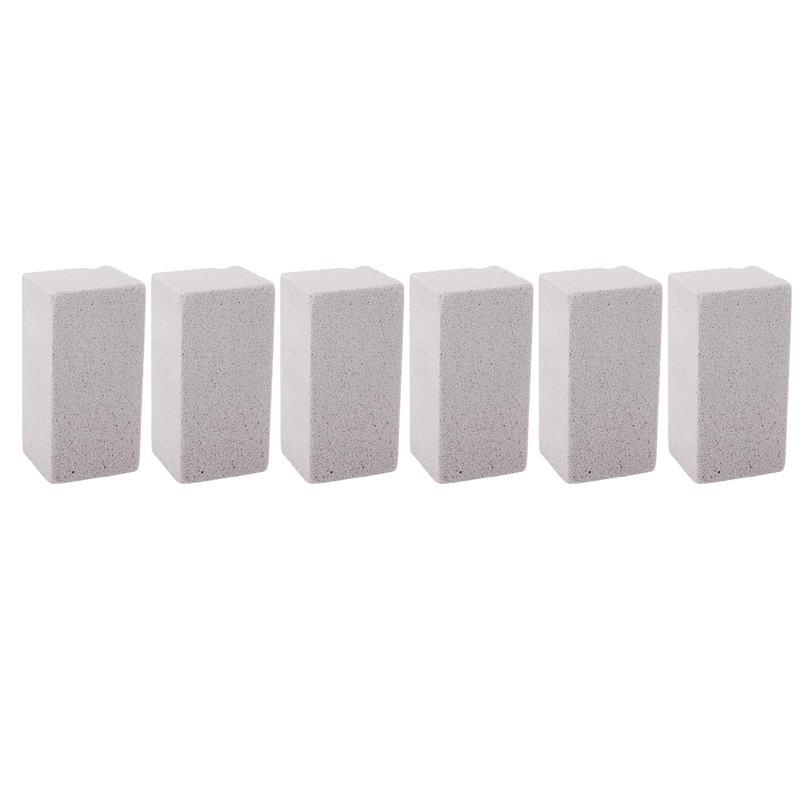 Zerodis 6 Piedras Pómez para Piscina, Bloques de Limpieza de PVC para Eliminar Depósitos de Calcio y Cal en Agua Dura, de Larga Duración, para Fregaderos de Cocina, Inodoros, Bañeras y (L)