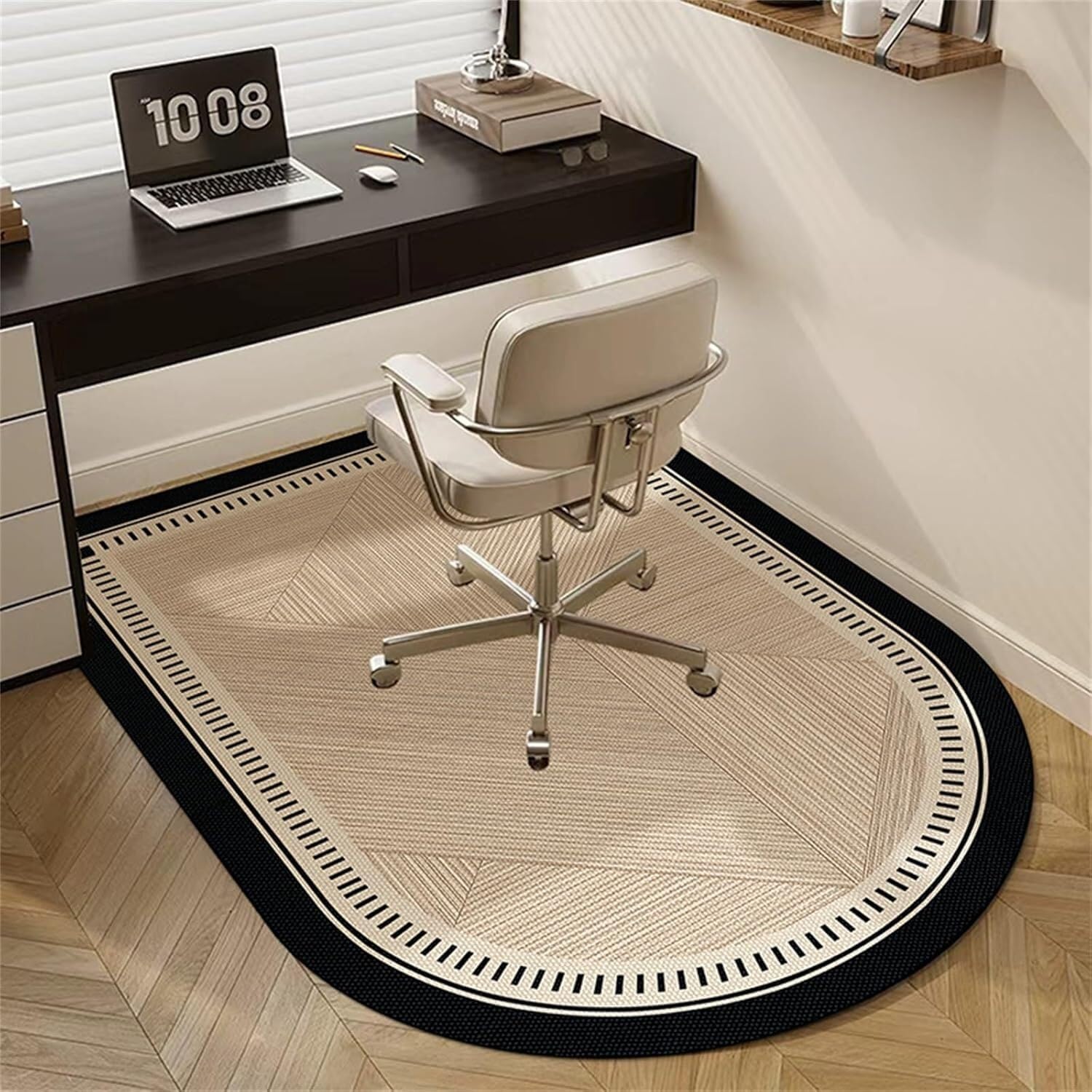 Coussin de chaise de jeu en daim Wood Grain 4 ergonomique