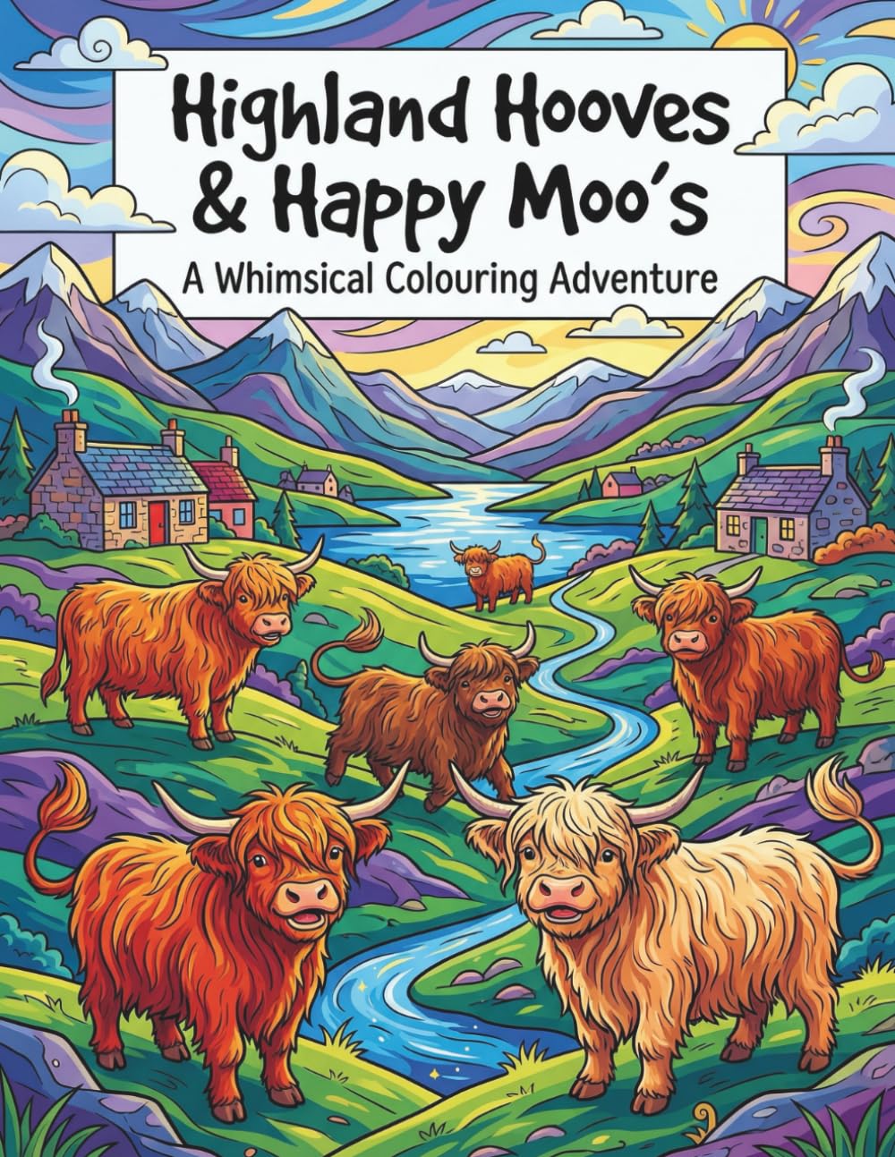 Highland Hooves & Happy Moo’s: Cute Highland Cows in Scenic Highland Landscapes