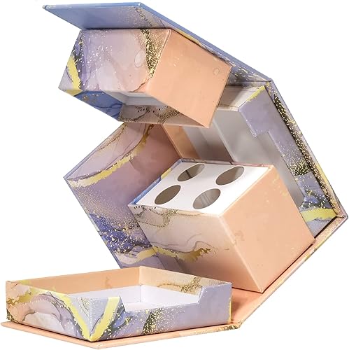 Miniatura 2 de Global Printed Products Organizador de escritorio plegable impreso, incluye soporte para teléfono, compartimentos pequeños, soporte para bolígrafo y