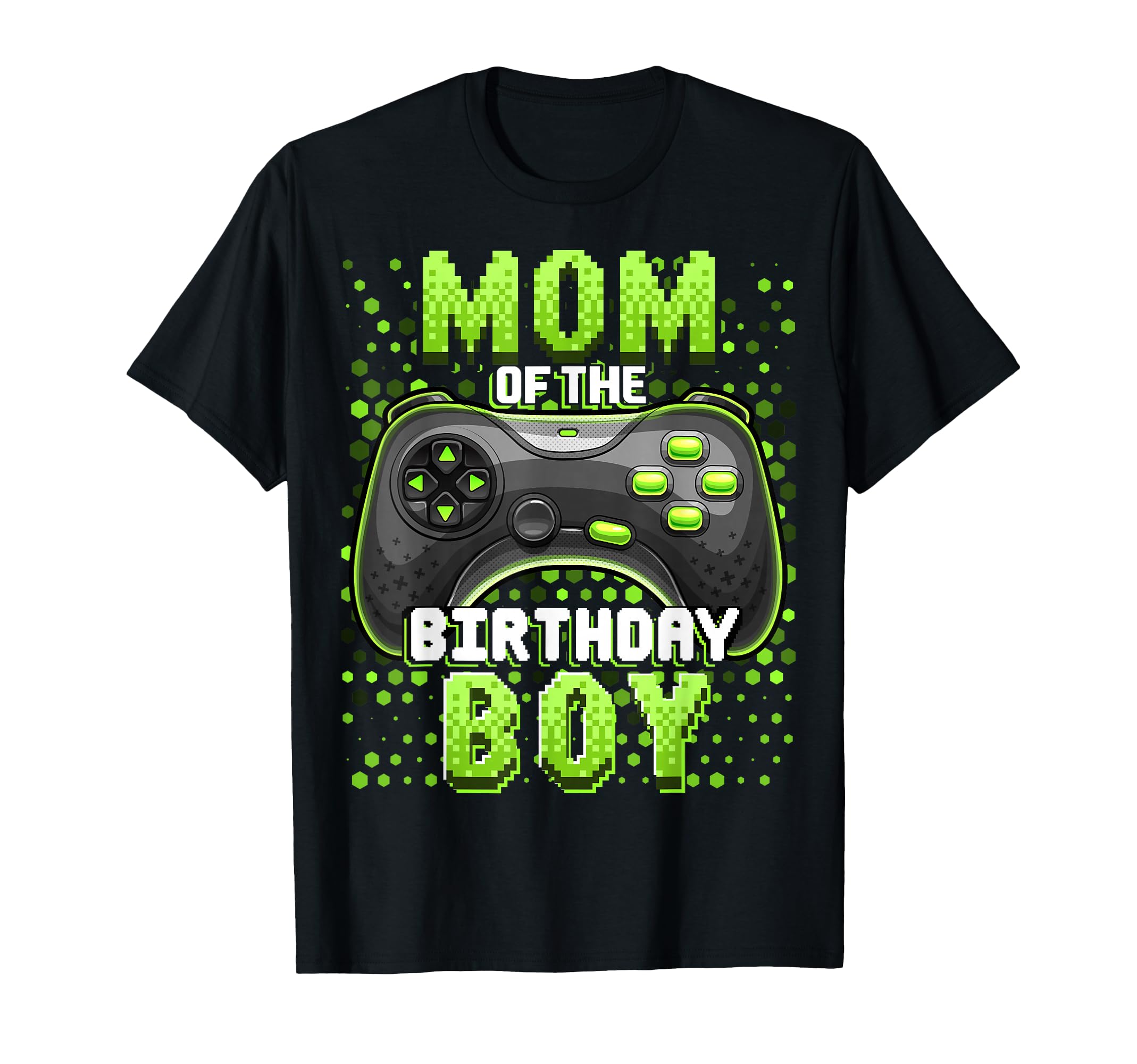 Mom of the Birthday Boy Matching Video Gamer Birthday Party T-Shirt