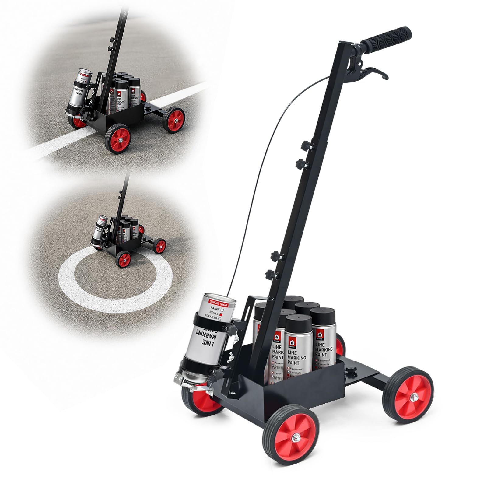 Striping Line Marking 4-in-1
