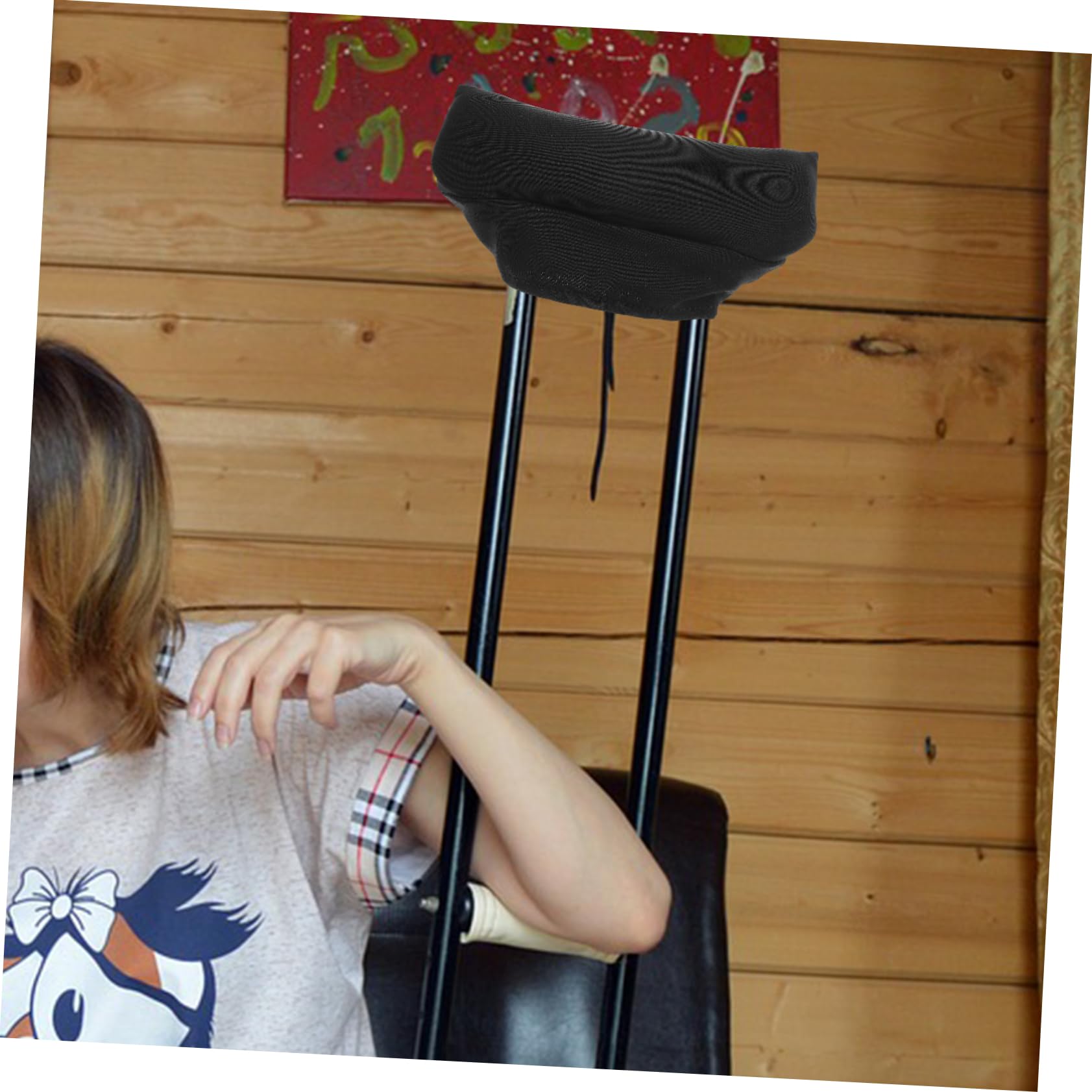 Baluue 3sätze Ergonomische Krückenpolster Für Unterarme Teiliges Mit Rutschfesten Matten Und Handgriffüberzügen Komfortable Unterstützung Für Ältere Menschen Und Mobilitätshilfen