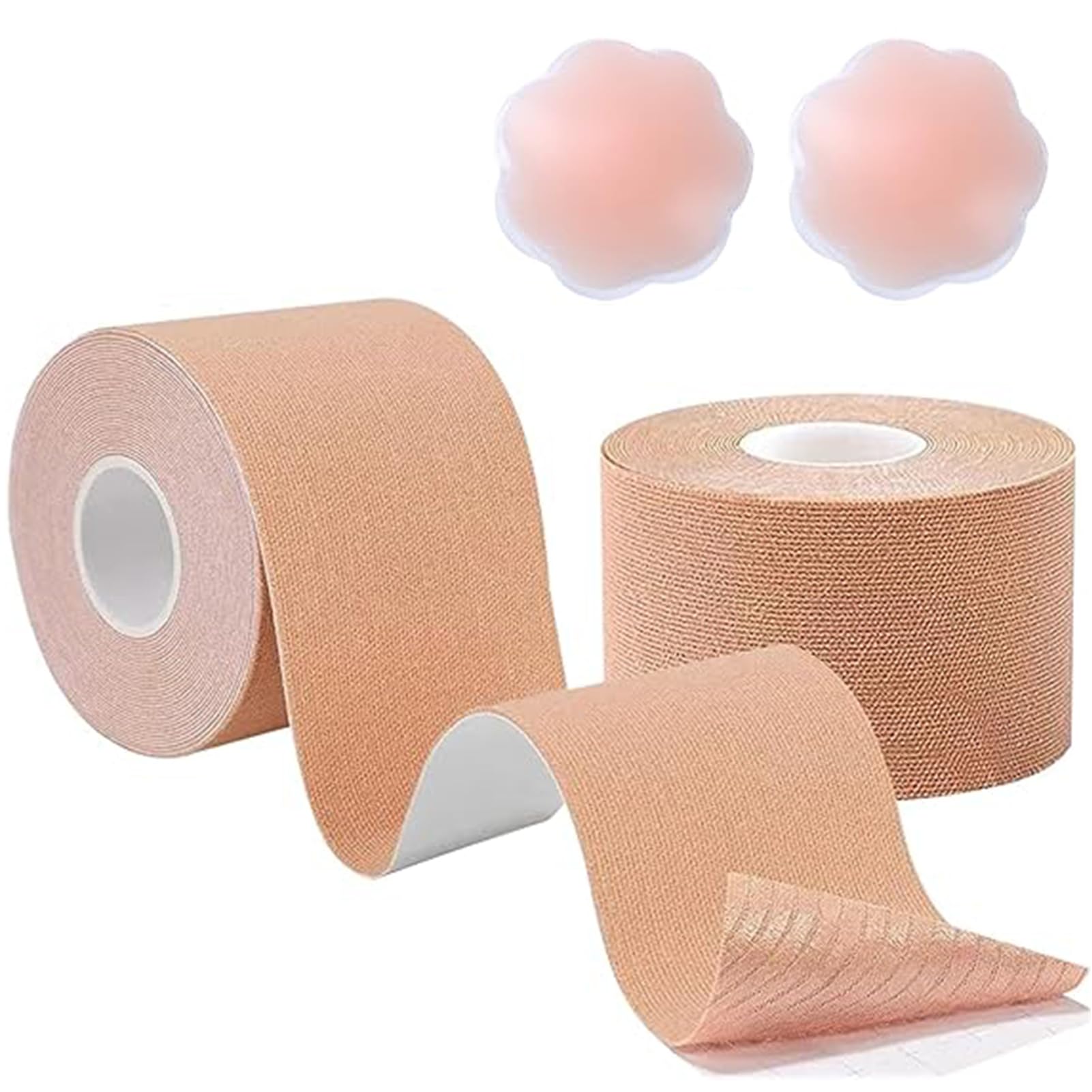 Boob Tape Per Coppe A-E - Nastro Adesivo Sollevaseno, Ipoallergenico E Traspirante - Foto 11