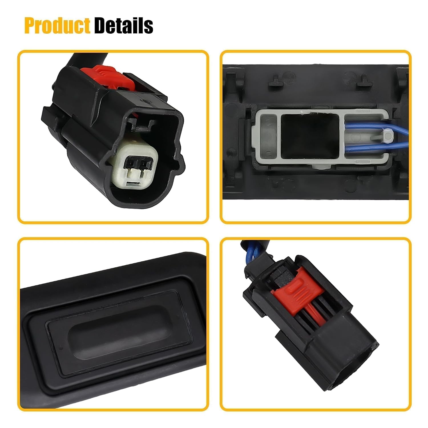 Trunk Hatch Release Switch Compatible with GMC Terrain/Chevrolet Equinox 2010-2017 Rear Liftgate Release Switch Button Replace # 22862011
