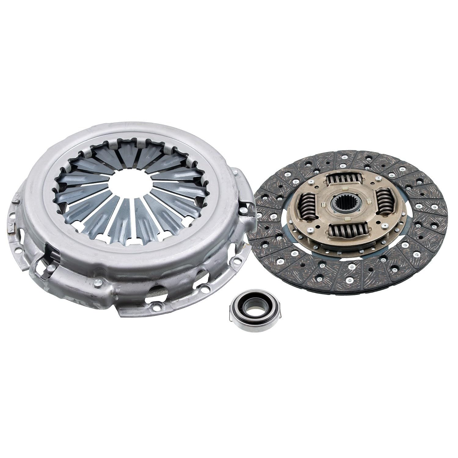 Clutch Kit 3pc (Cover+Plate+Releaser) fits TOYOTA HI-ACE Mk4, Mk5 2.5D 2001 on