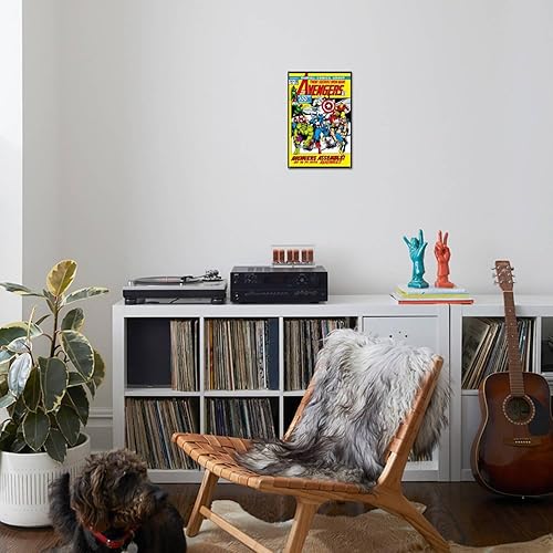 Miniatura 41 de Trends International Marvel Comics Avengers #100 - Póster de pared, 34 pulgadas de largo x 22.4 W, versión premium sin marco