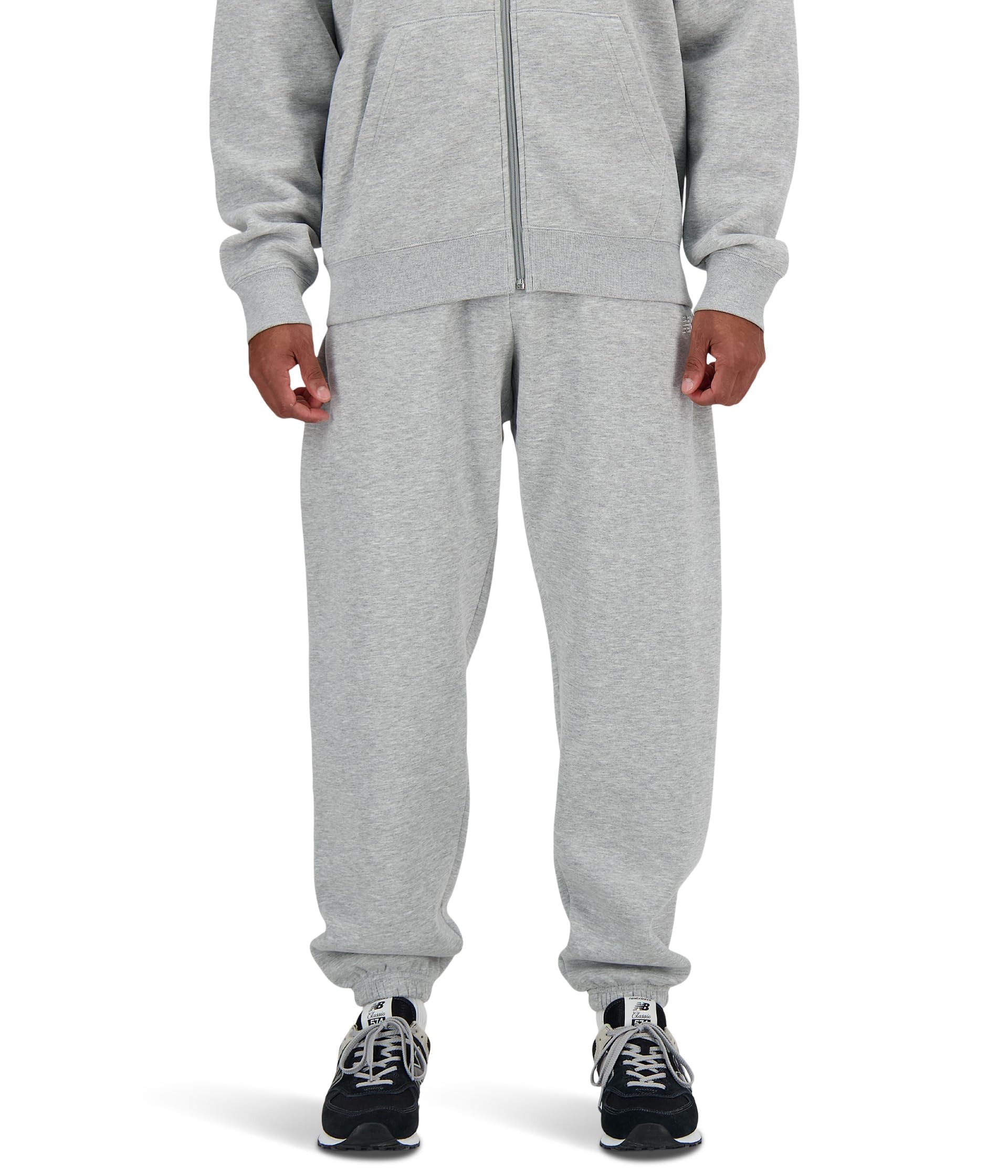 New Balance Men's Sport Essentials Fleece Joggers, Athletic Grey, L