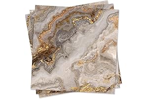 funlife 50PCS Peel and Stick Marble Tile Stickers Waterproof Backsplash Kitchen Bathroom Laundry Room Decor